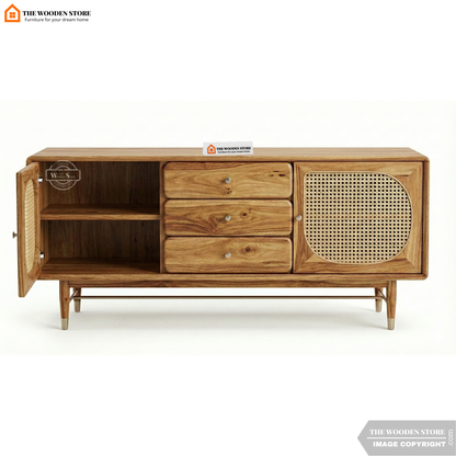 Arcane Tv Unit (Natural Finish)