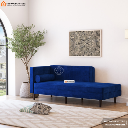 Samson Chaise Lounge (Marine Blue)