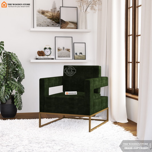 Verve Arm Chair (Olive Green)