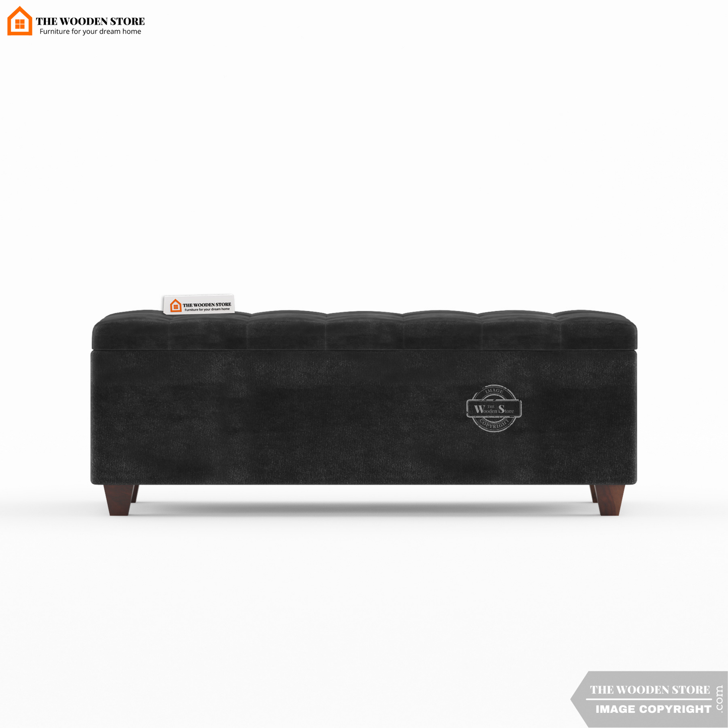 Gayle Bench With Storage (Natural Grey)