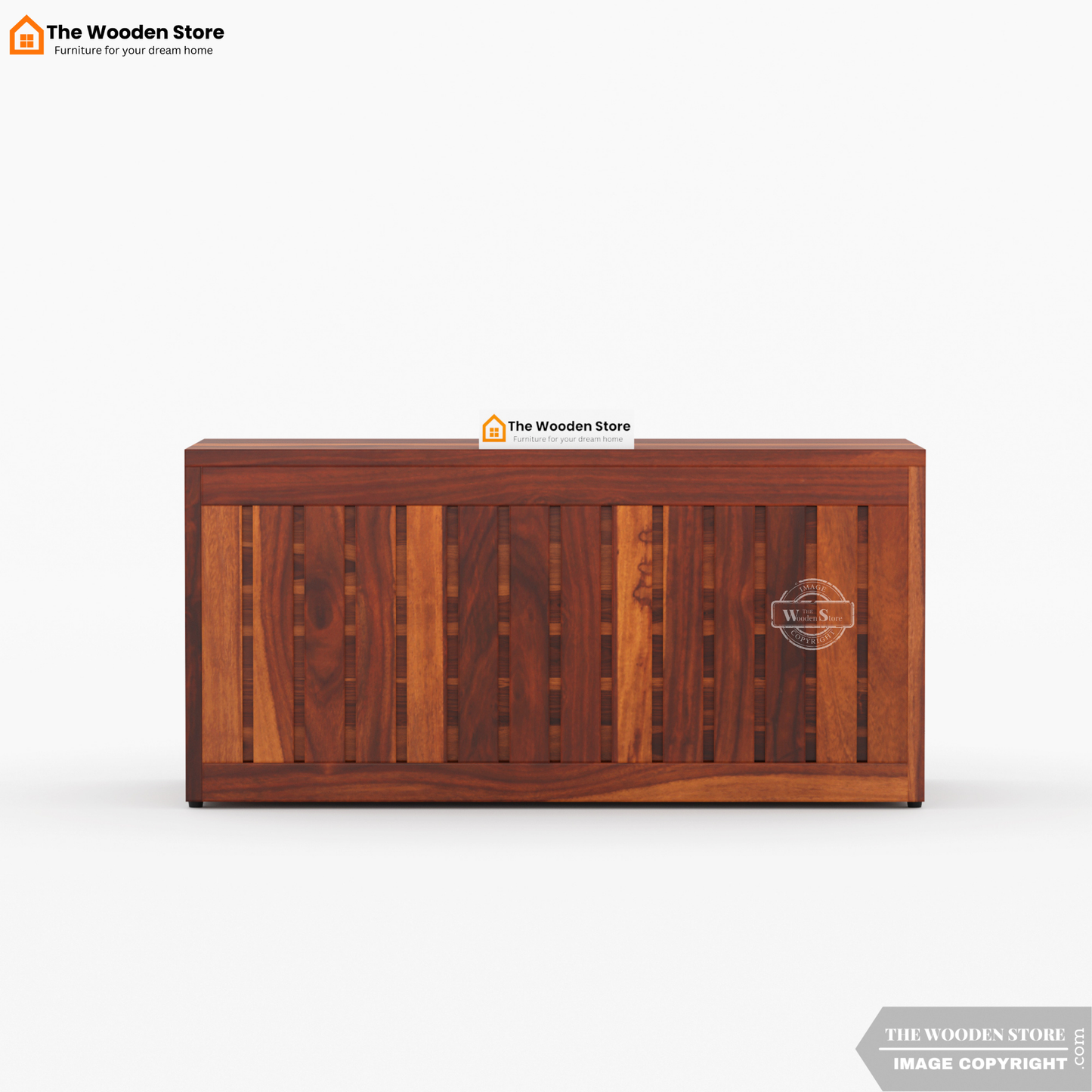 Lawson Shoe Rack (Honey Finish)