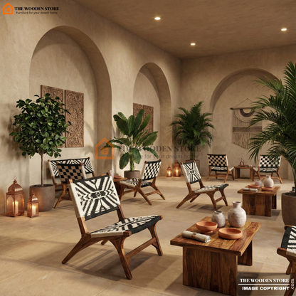 Sierra Rope-Weave Indoor Chair