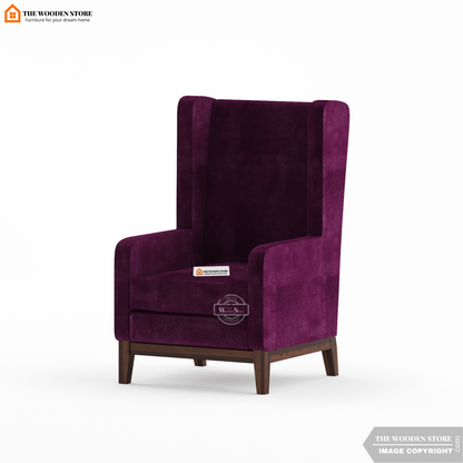 Joe Lounge Chair (Wine Berry)