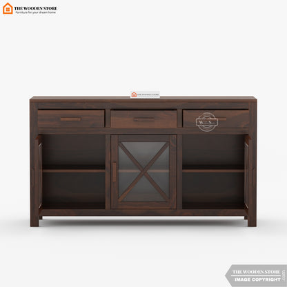 Nexus Cabinet and Sideboard (Walnut Finish)