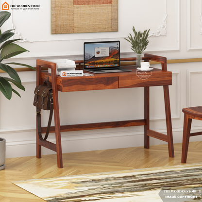 Ohana Study Table (Honey Finish)