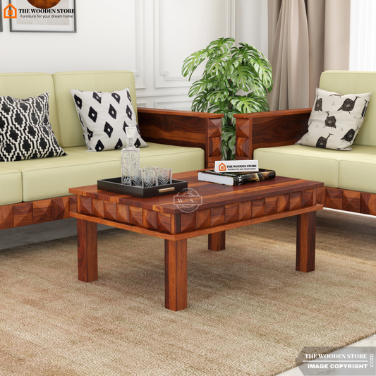 Morris Coffee Table (Honey Finish)