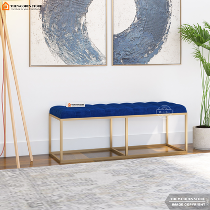 Darius Bench (Marine Blue)