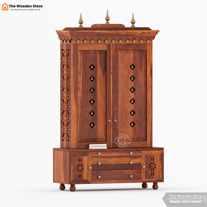 Udaya Home Temple (Honey Finish)