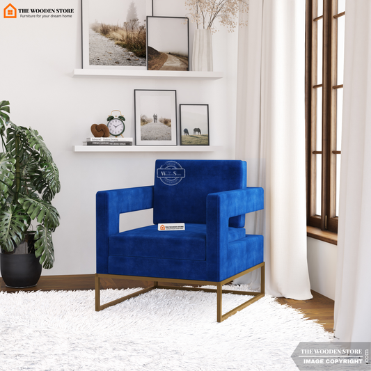 Verve Arm Chair (Marine Blue)