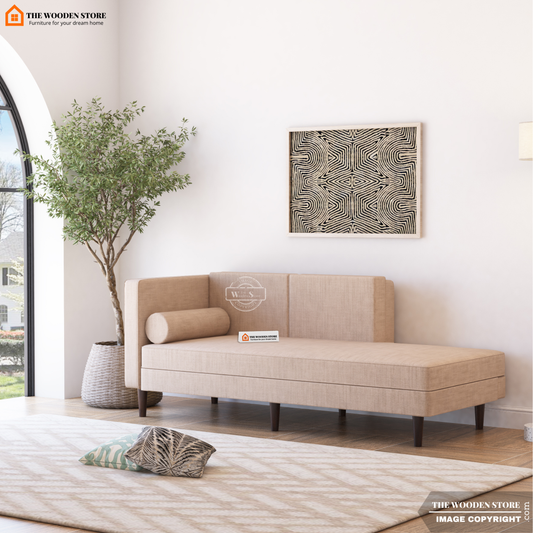 Samson Chaise Lounge (Soft Vanilla)