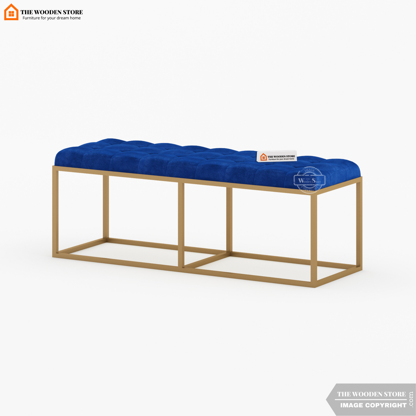 Darius Bench (Marine Blue)