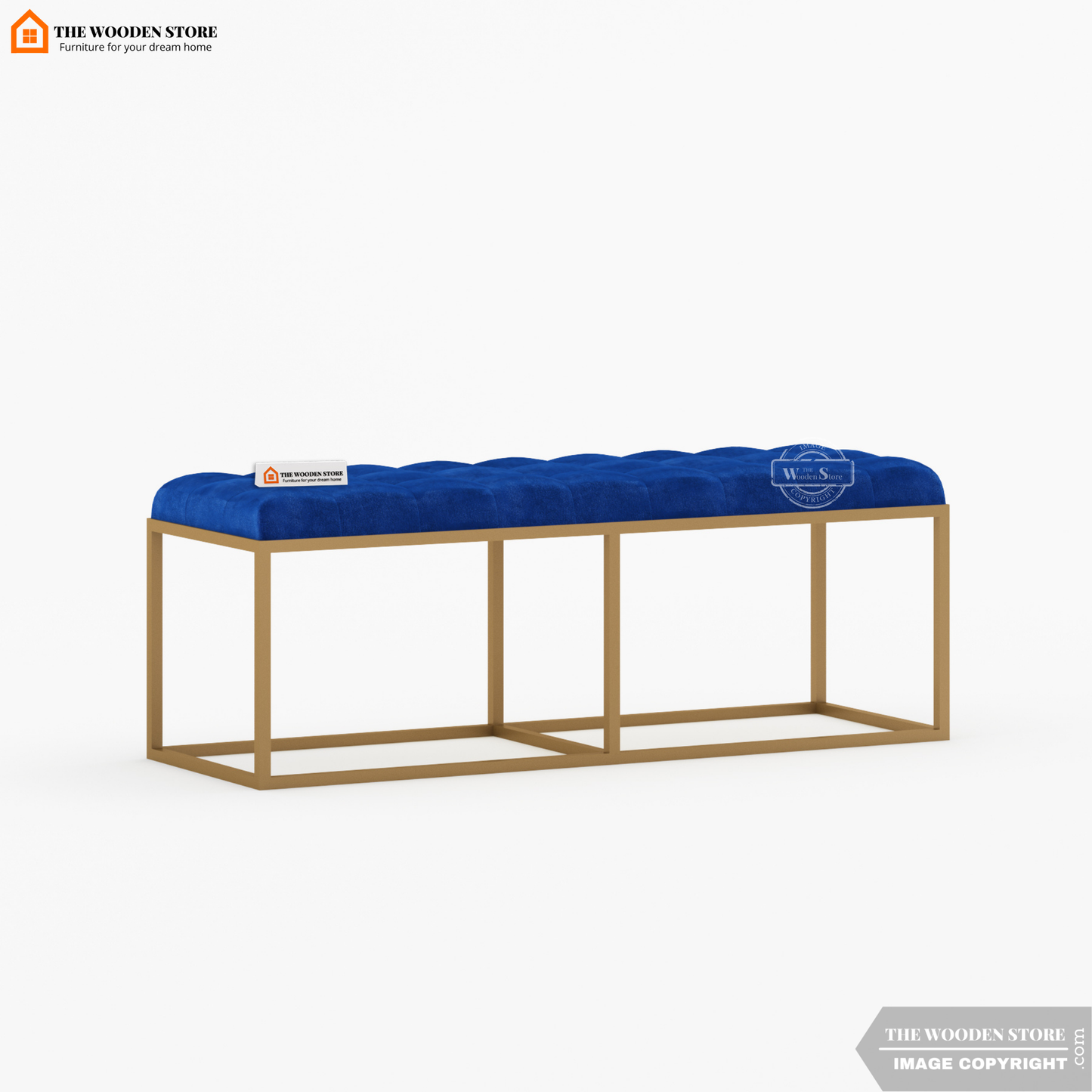 Darius Bench (Marine Blue)