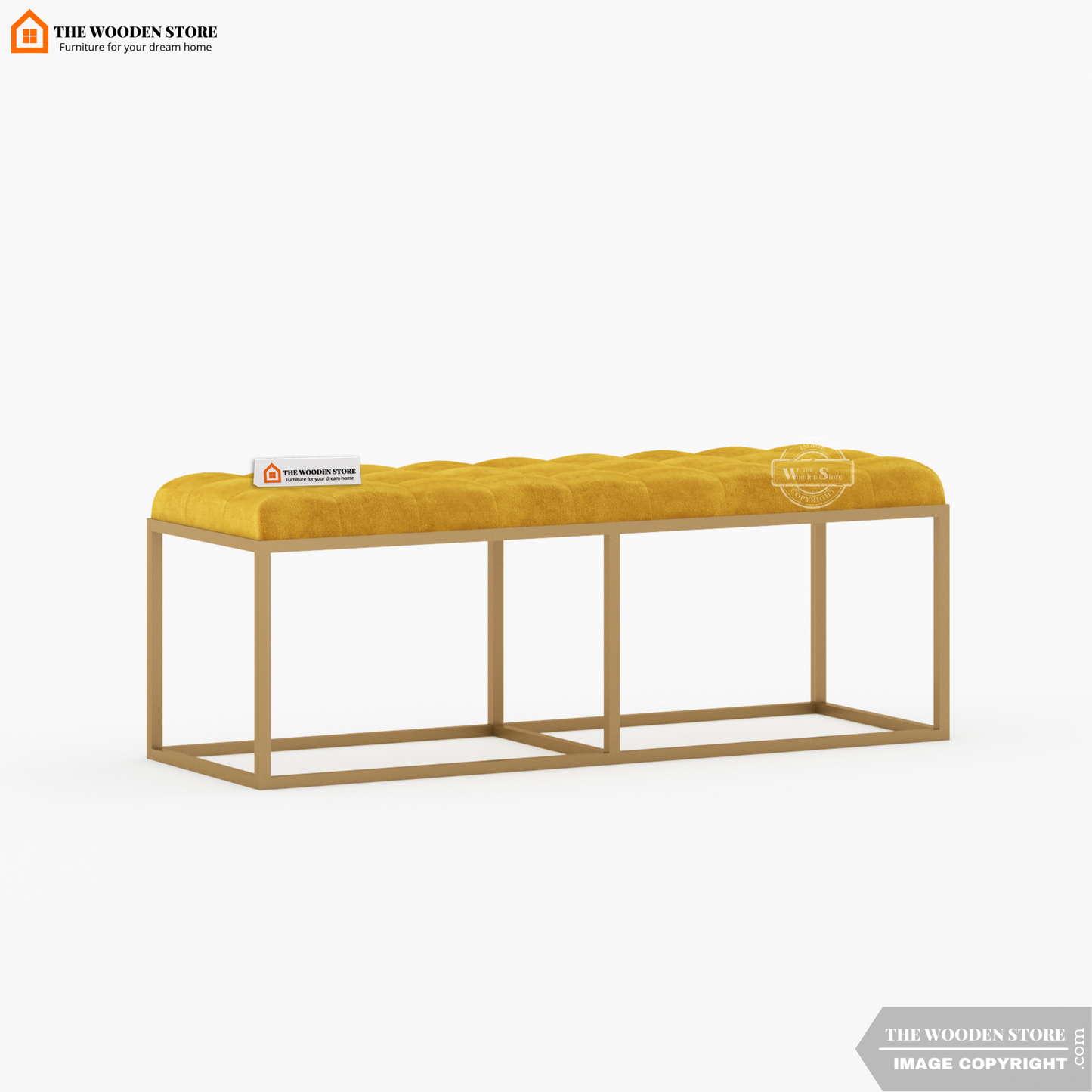 Darius Bench (Orange Gold)