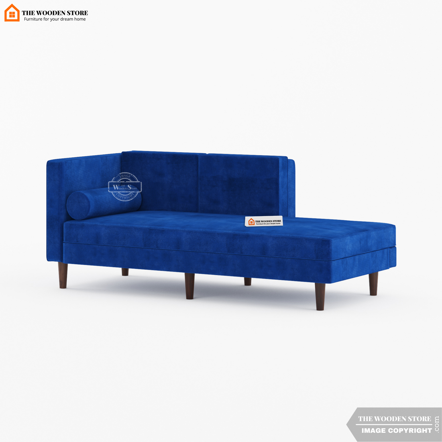 Samson Chaise Lounge (Marine Blue)