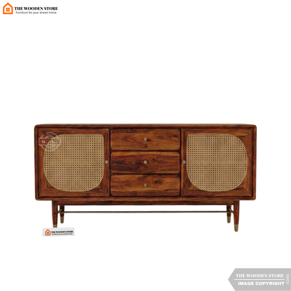 Arcane Tv Unit (Honey Finish)