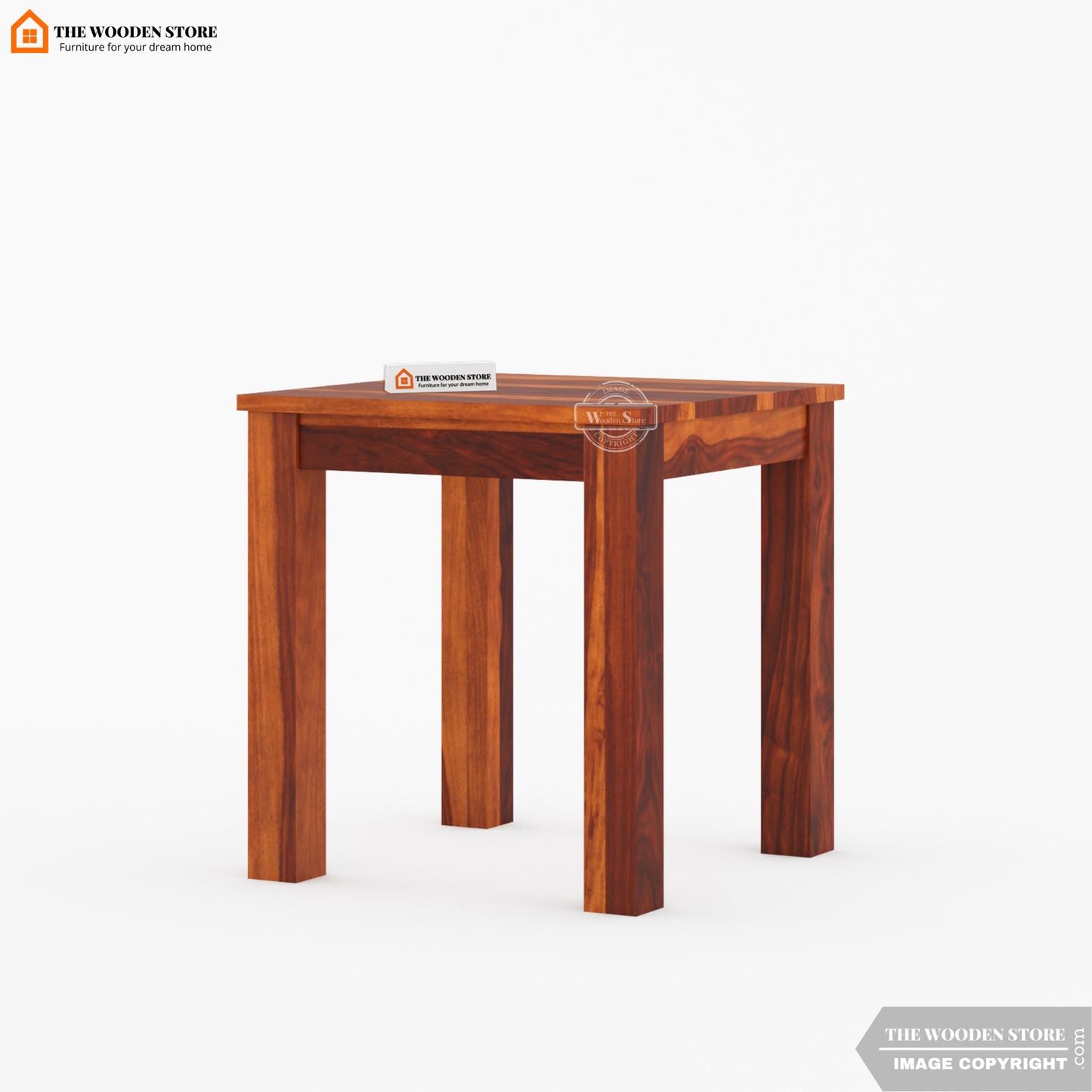 Bob 2 Seater Dining Set (Honey Finish)