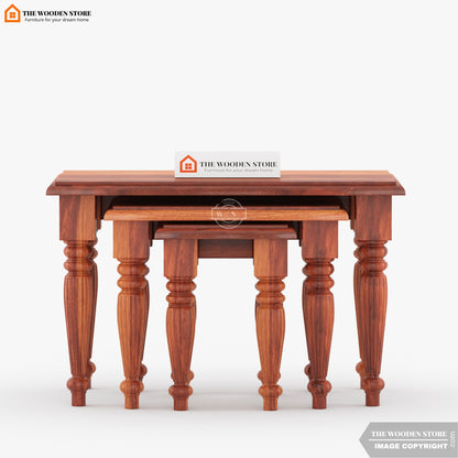 Mesa Nest of Tables (Honey Finish)