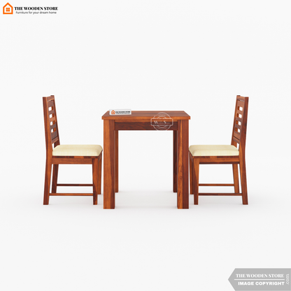 Bob 2 Seater Dining Set (Honey Finish)