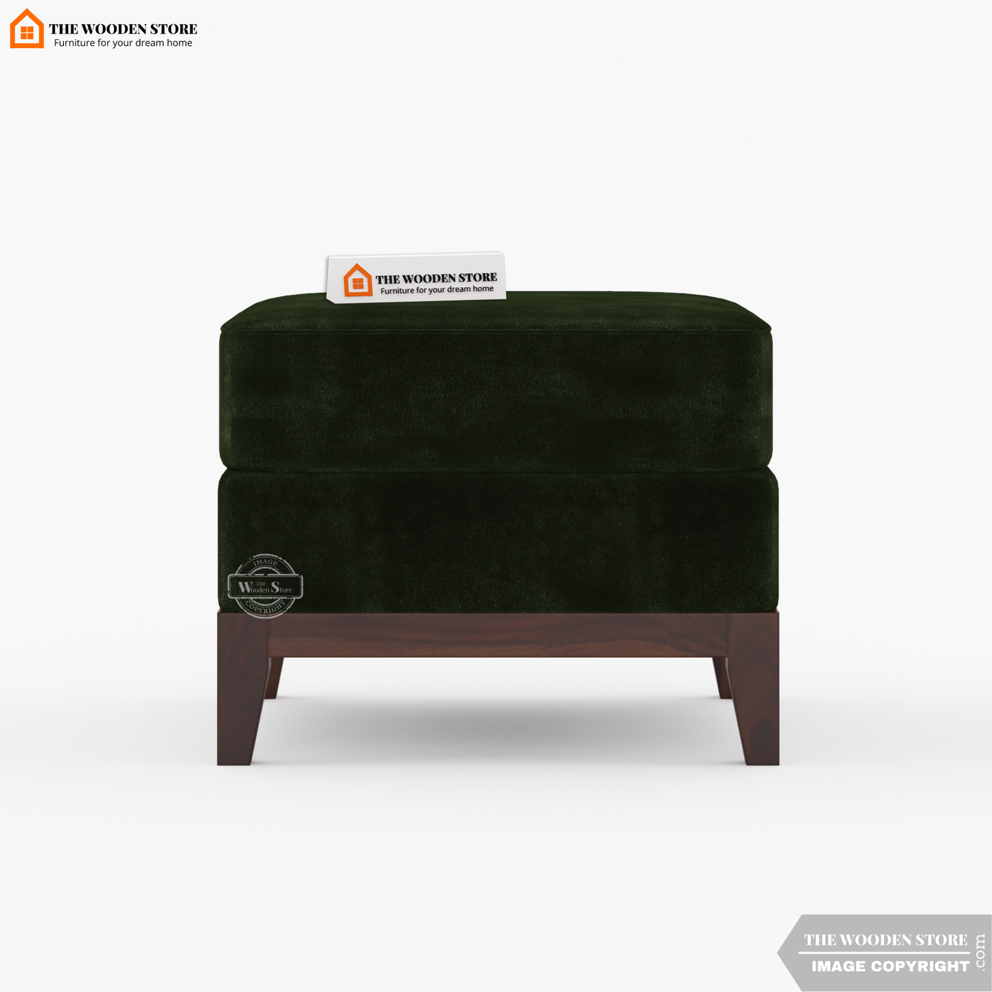 Joe Ottoman (Olive Green)