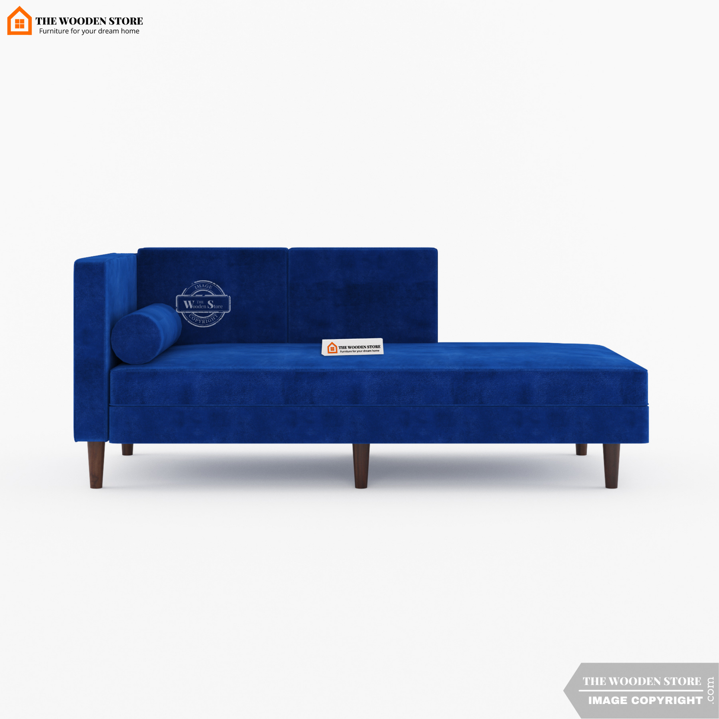 Samson Chaise Lounge (Marine Blue)