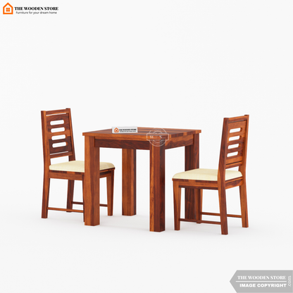 Bob 2 Seater Dining Set (Honey Finish)
