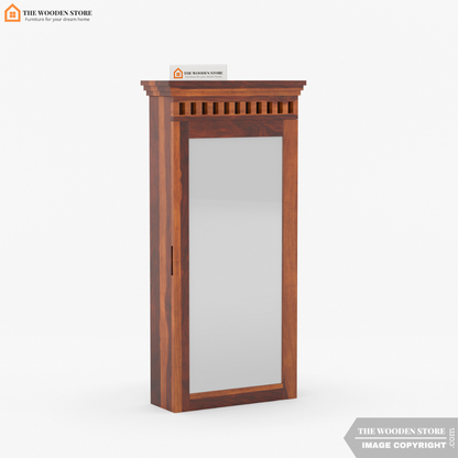 Donald Wall Mounted Dressing Table (Honey Finish)
