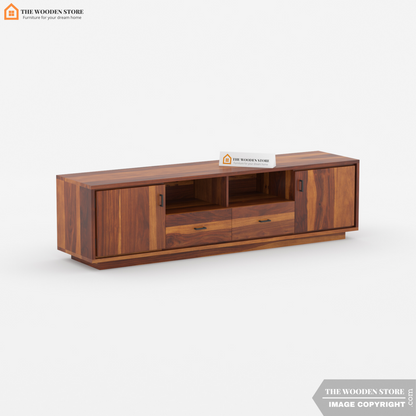 Dora Tv Unit (Honey Finish)