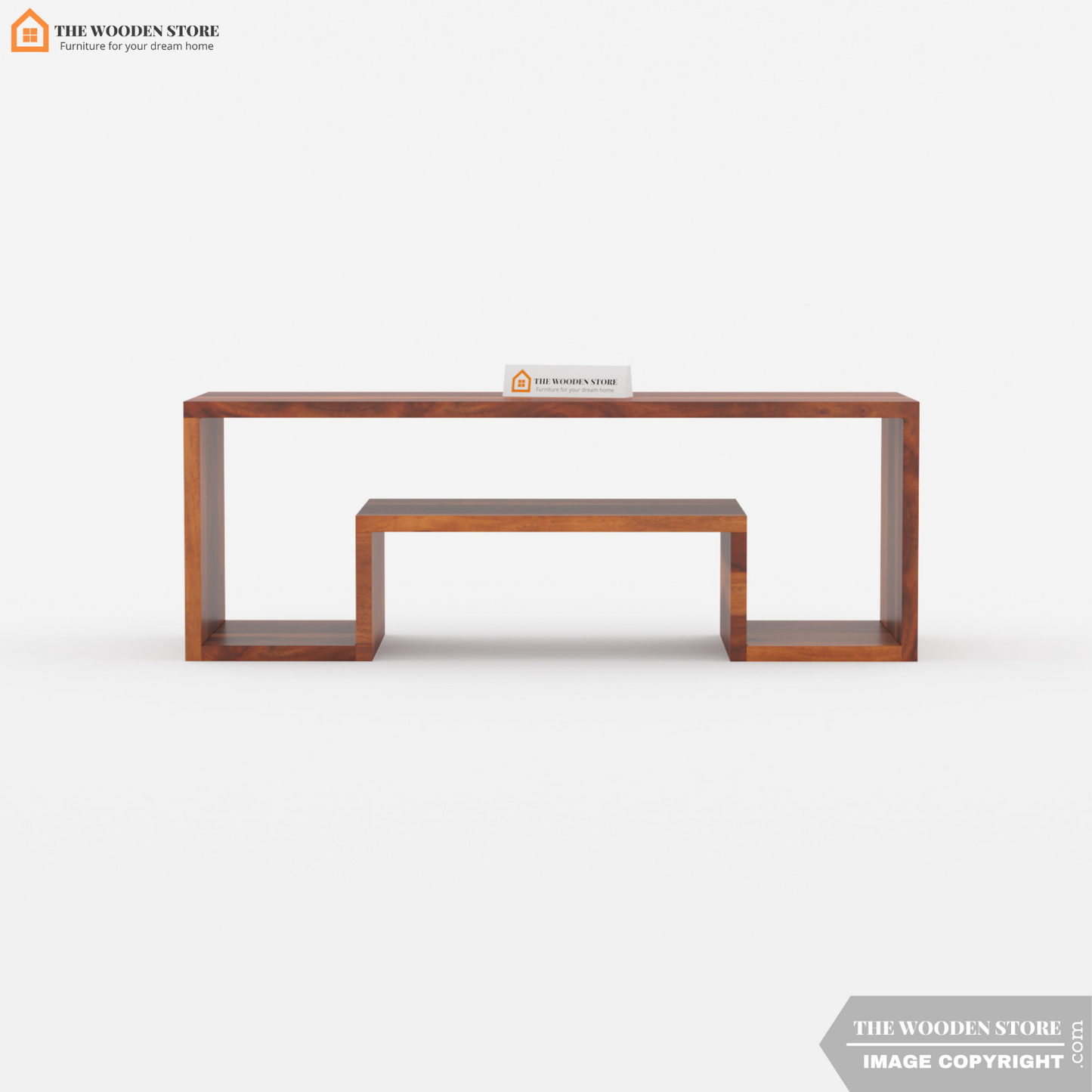 Maxwell Tv Unit (Honey Finish)