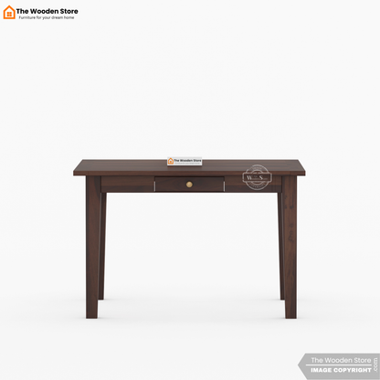 Glen 4 Seater Sheesham Wood Dining Set (Walnut Finish)