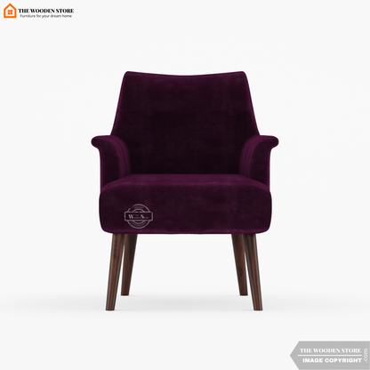 Aurora Lounge Chair (Wine Berry)