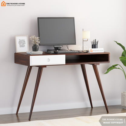 Thomas Study Table (Walnut Finish)