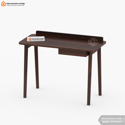 Colby Study Table (Walnut Finish)