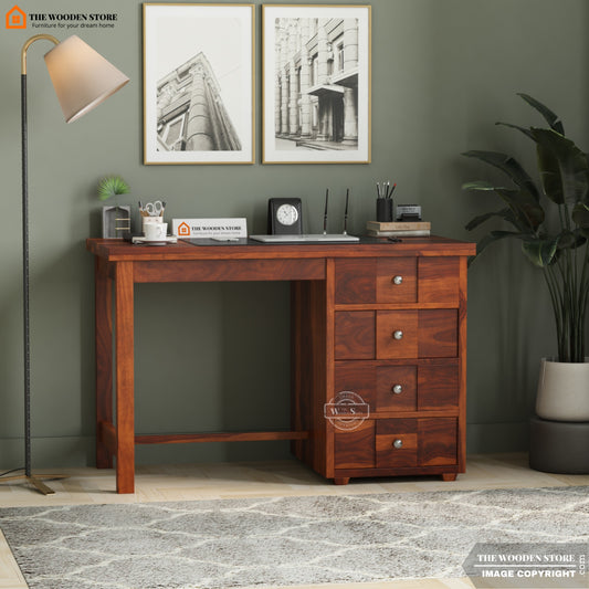 Ferris Study Table (Honey Finish)