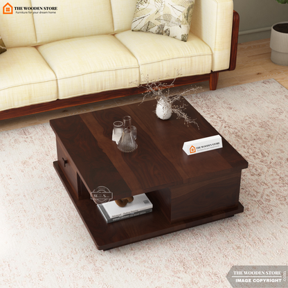 Apollo Coffee Table (Walnut Finish)