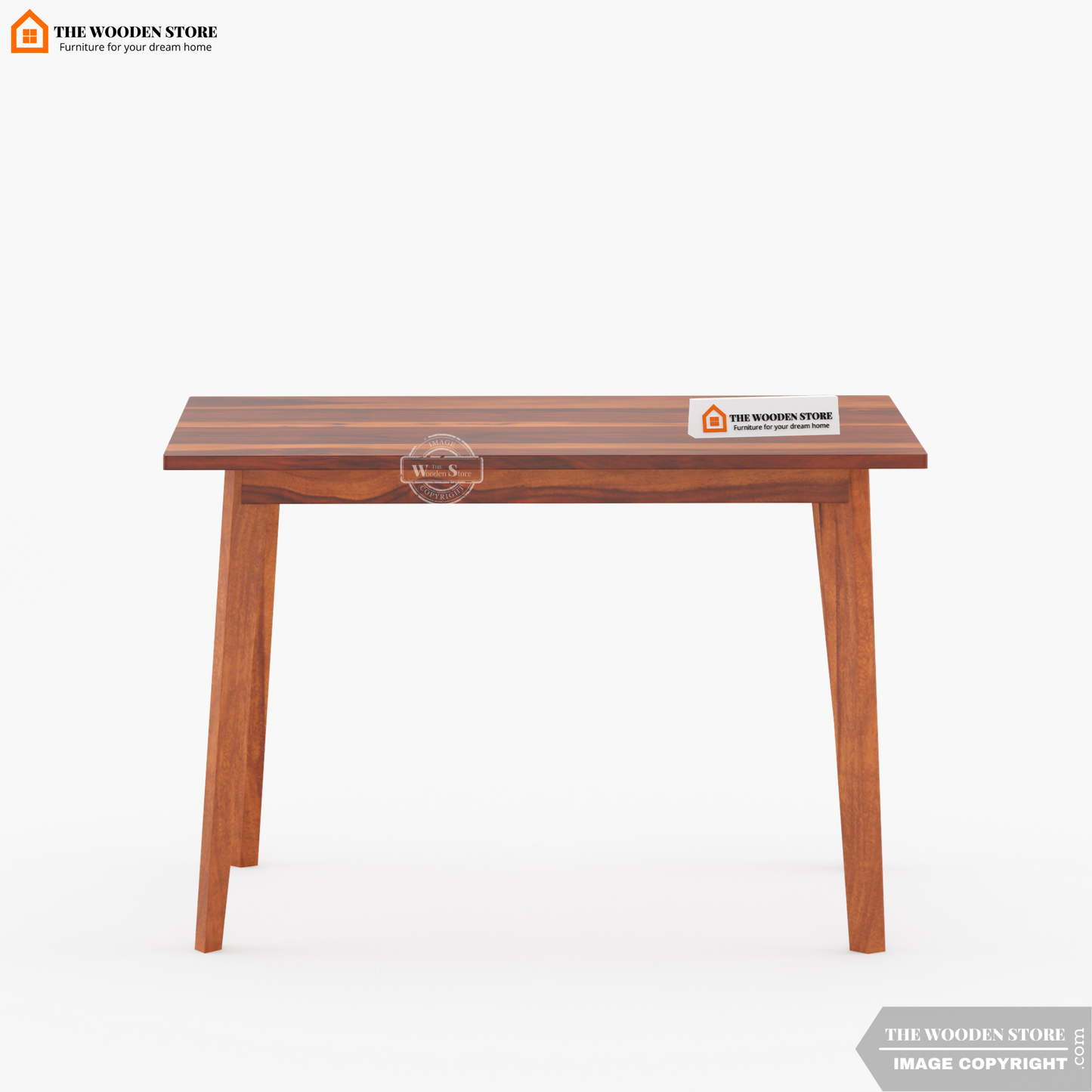 Sharon 4 Seater Dining Table Set (Honey Finish)