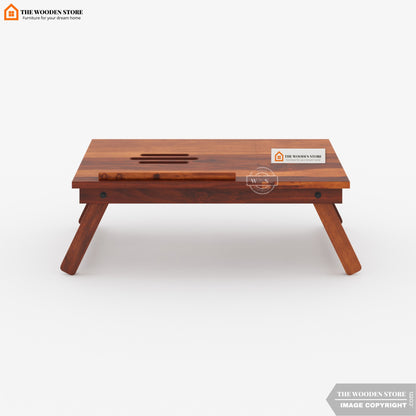 Milo Laptop Table (Honey Finish)