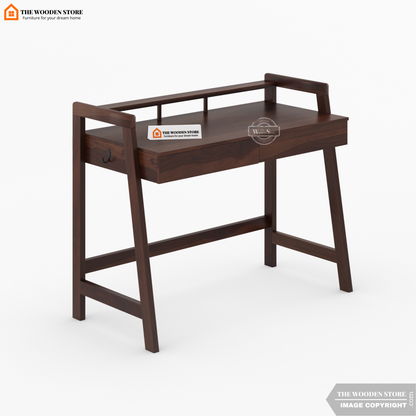 Ohana Study Table (Walnut Finish)