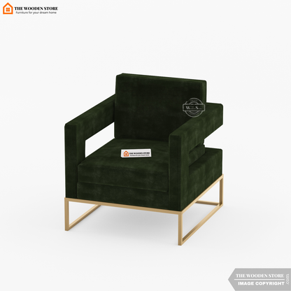 Verve Arm Chair (Olive Green)