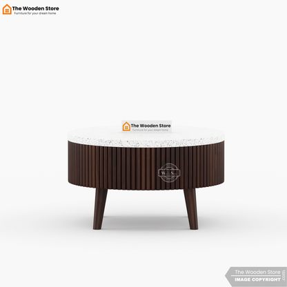 Alden Nesting Coffee Table Set of 2 (Walnut Finish)