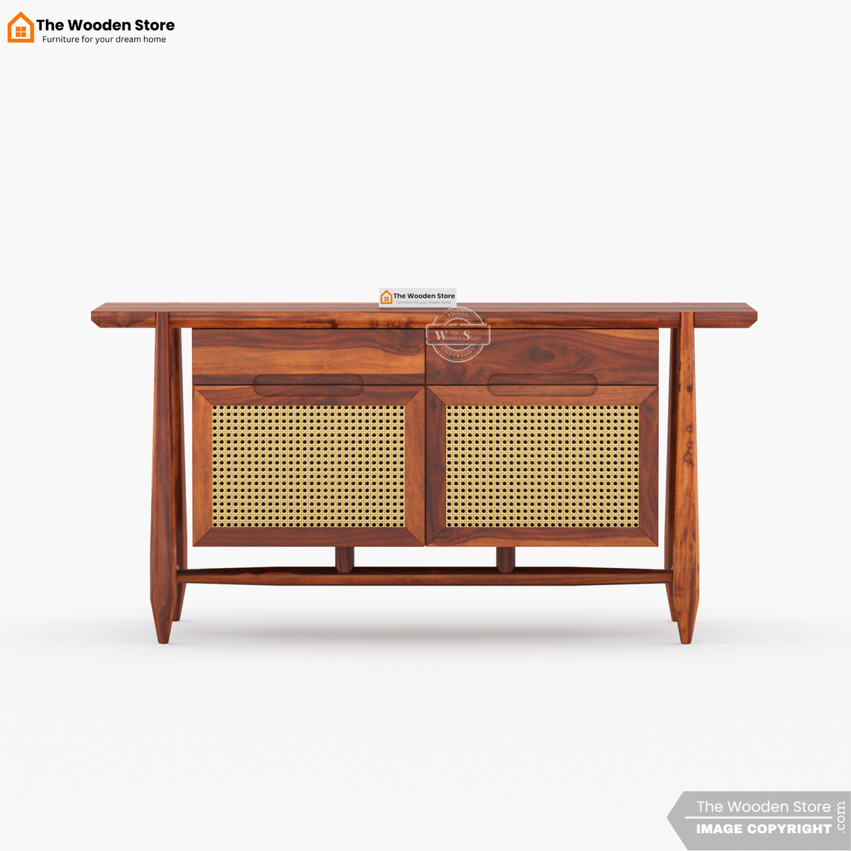 Ellis Cabinet and Sideboard (Honey Finish)