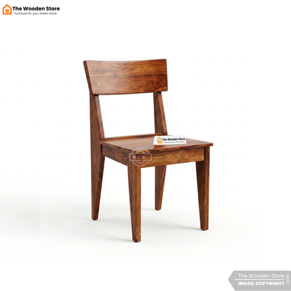 Nancy 6 Seater Dining Table Set (Honey Finish)