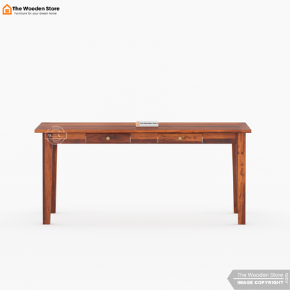 Glen 6 Seater Dining Set (Honey Finish)