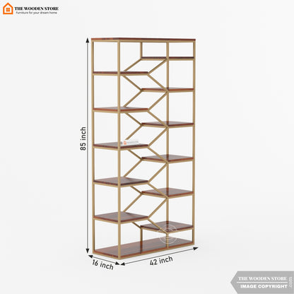 Keffer Display Unit (Walnut Finish)