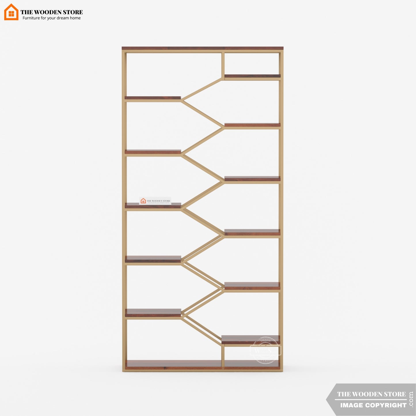 Keffer Display Unit (Walnut Finish)