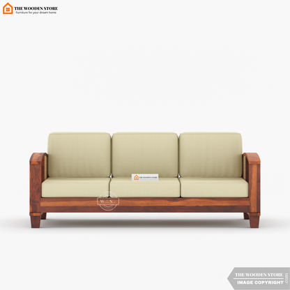 Parsons 3+1+1 Cane Sofa Set (Honey Finish)