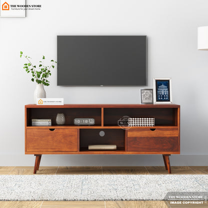 Oslo Small Tv Unit (Honey Finish)