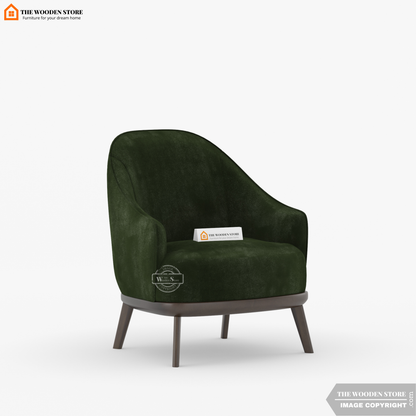 Atlas Lounge Chair (Olive Green)