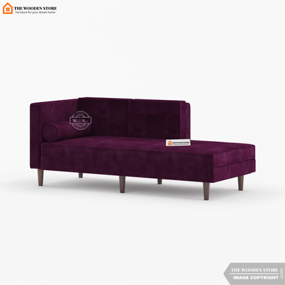 Samson Chaise Lounge (Wine Berry)