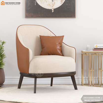 Atlas Lounge Chair (Chestnut Brown)