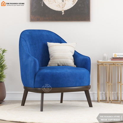 Atlas Lounge Chair (Marine Blue)